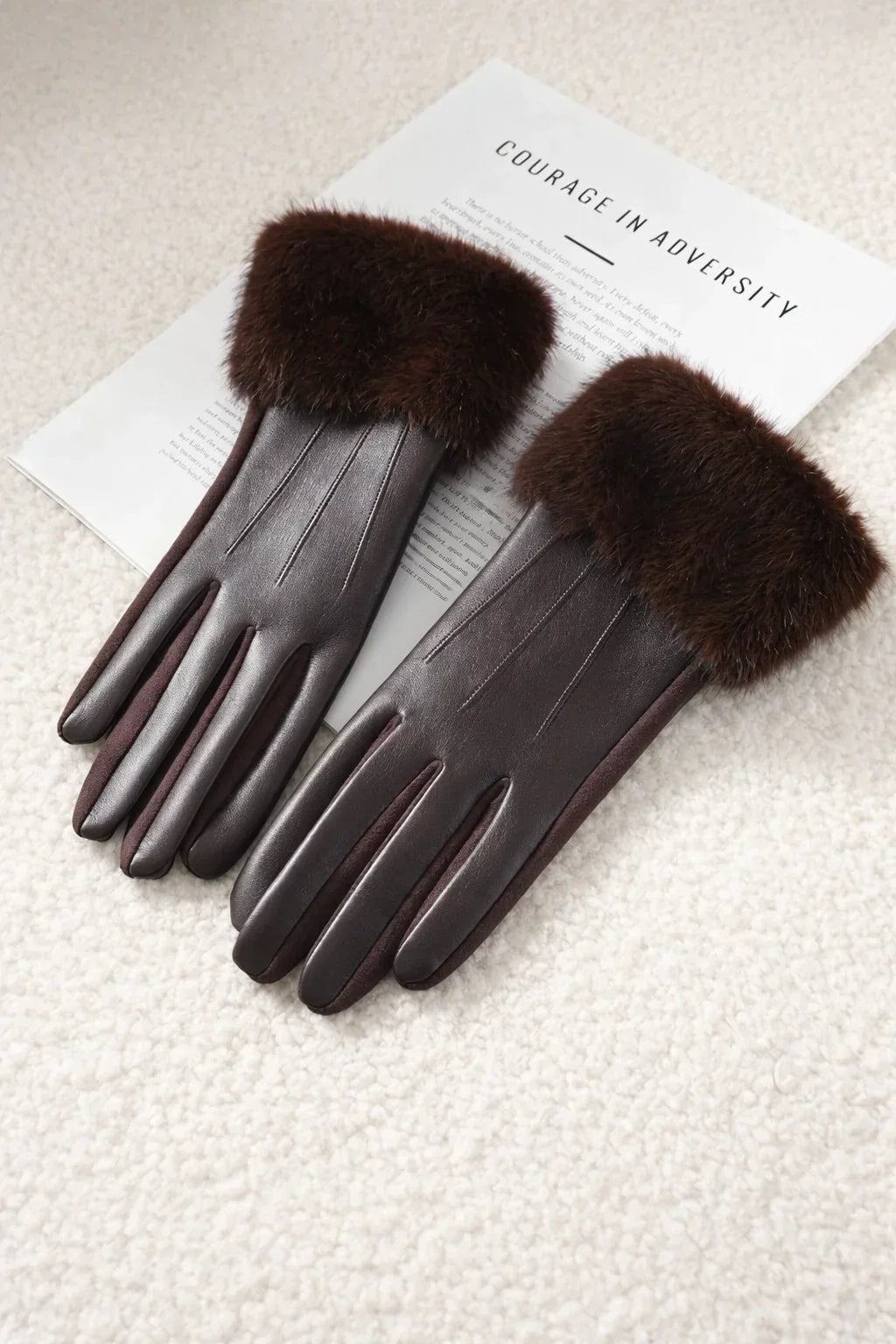 Alven PU Leather Gloves