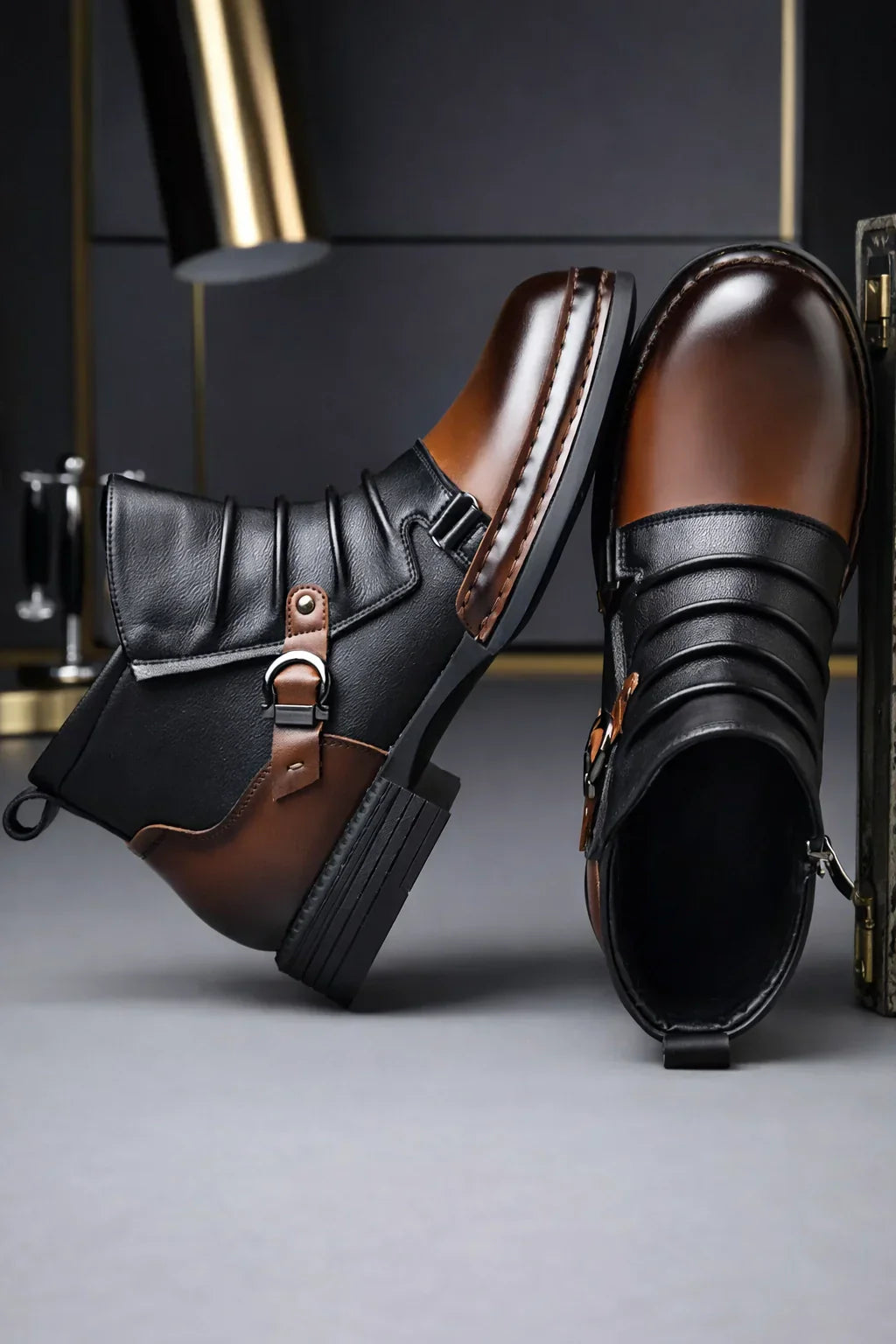 Alven Retro Ankle Boots