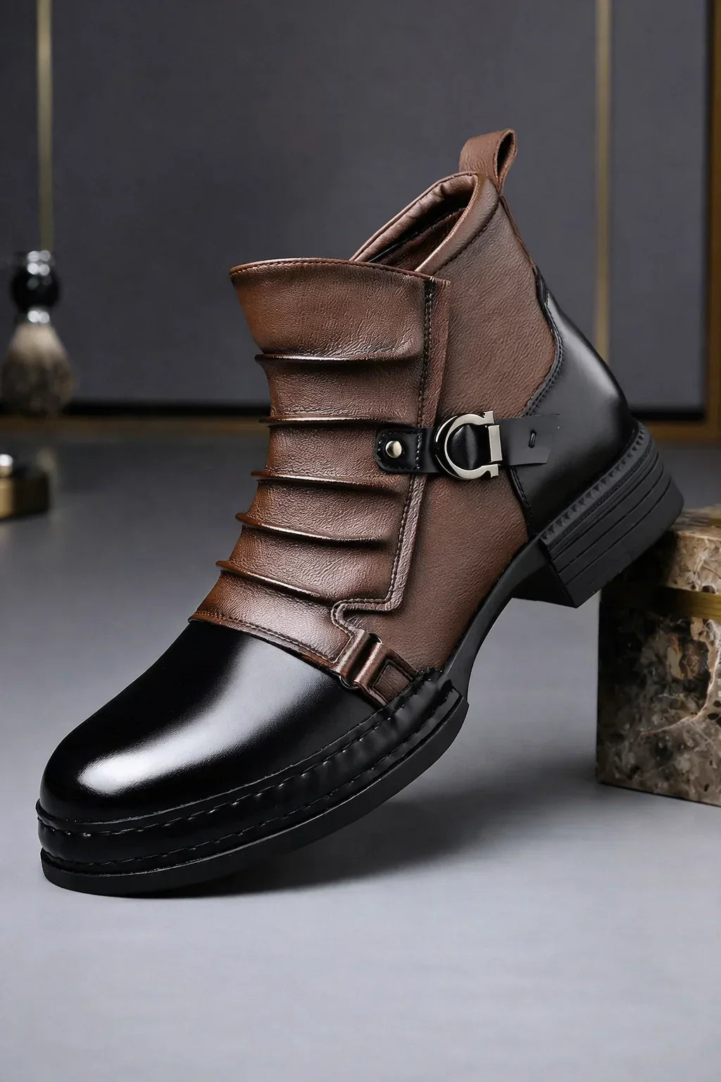 Alven Retro Ankle Boots