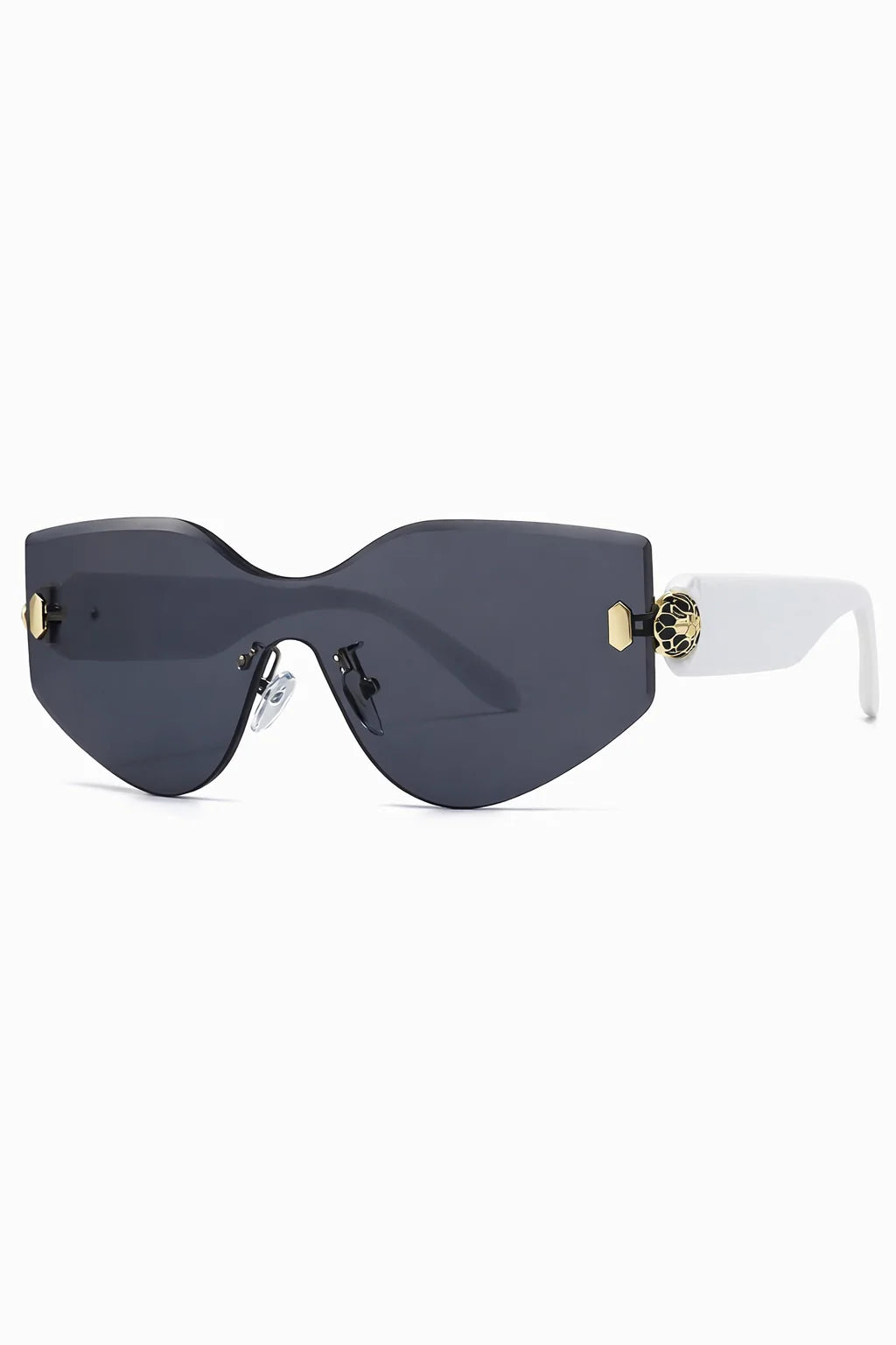Baroque Oval Retro Sunglasses