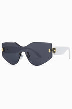 Baroque Oval Retro Sunglasses