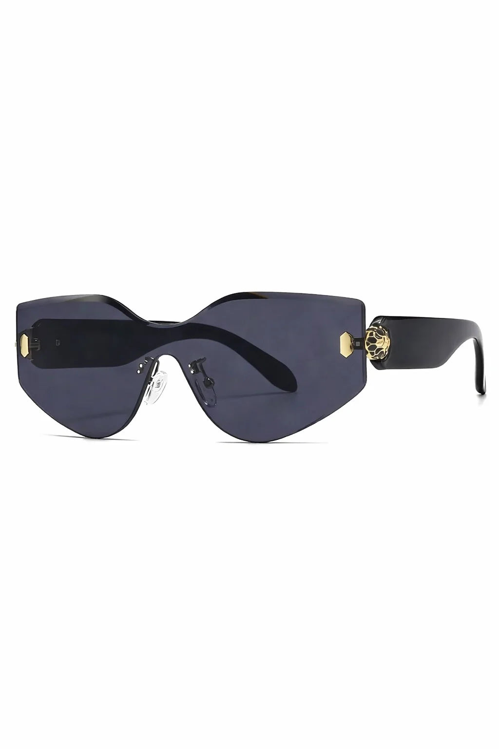 Baroque Oval Retro Sunglasses