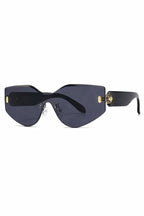 Baroque Oval Retro Sunglasses
